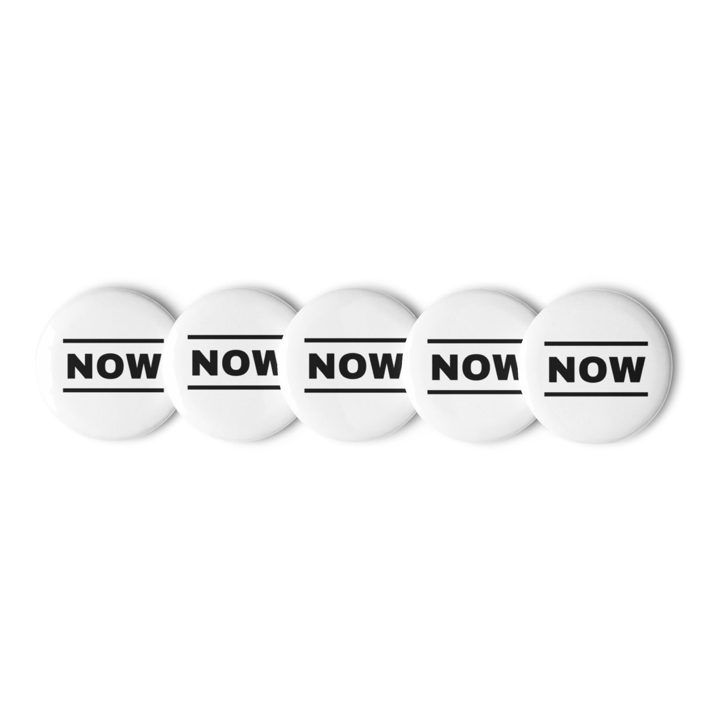 Set of Pin Buttons: Now