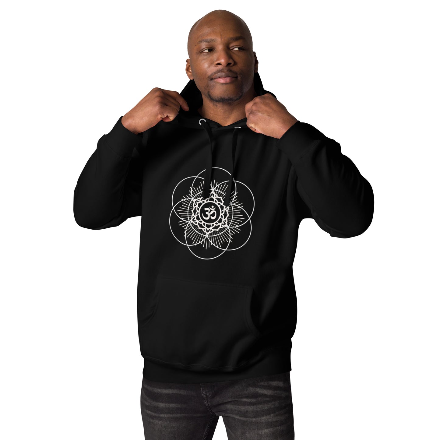 Unisex Hoodie: Om Mandala