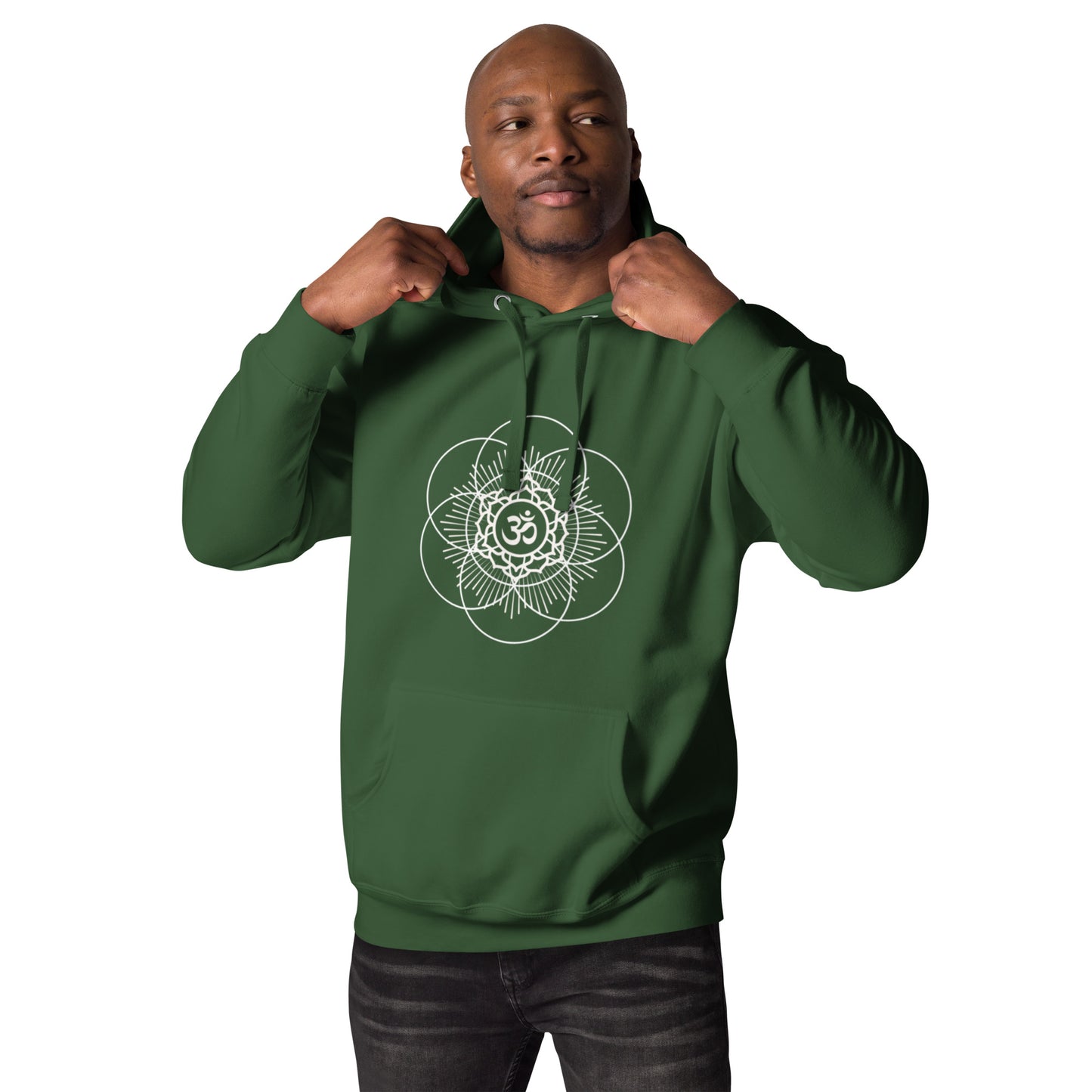 Unisex Hoodie: Om Mandala