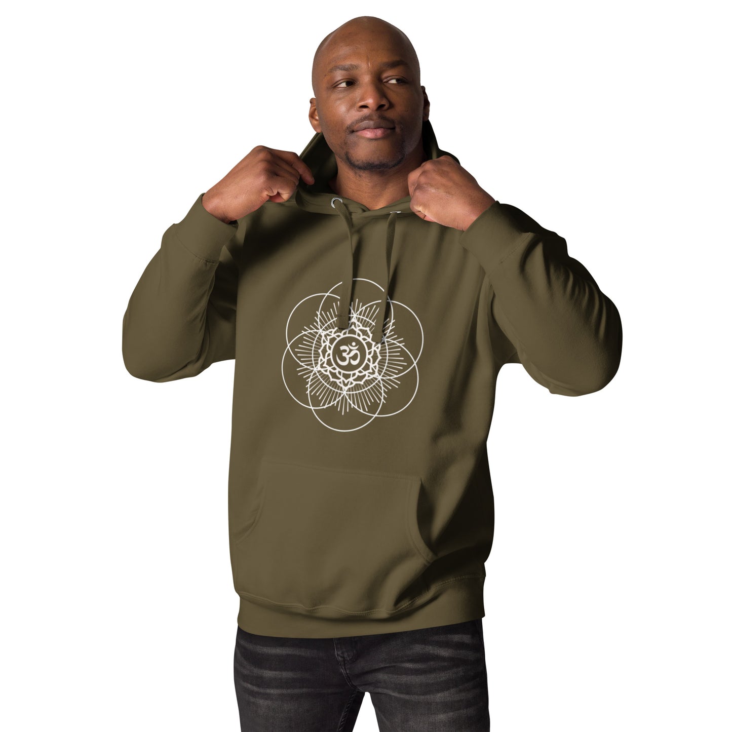 Unisex Hoodie: Om Mandala
