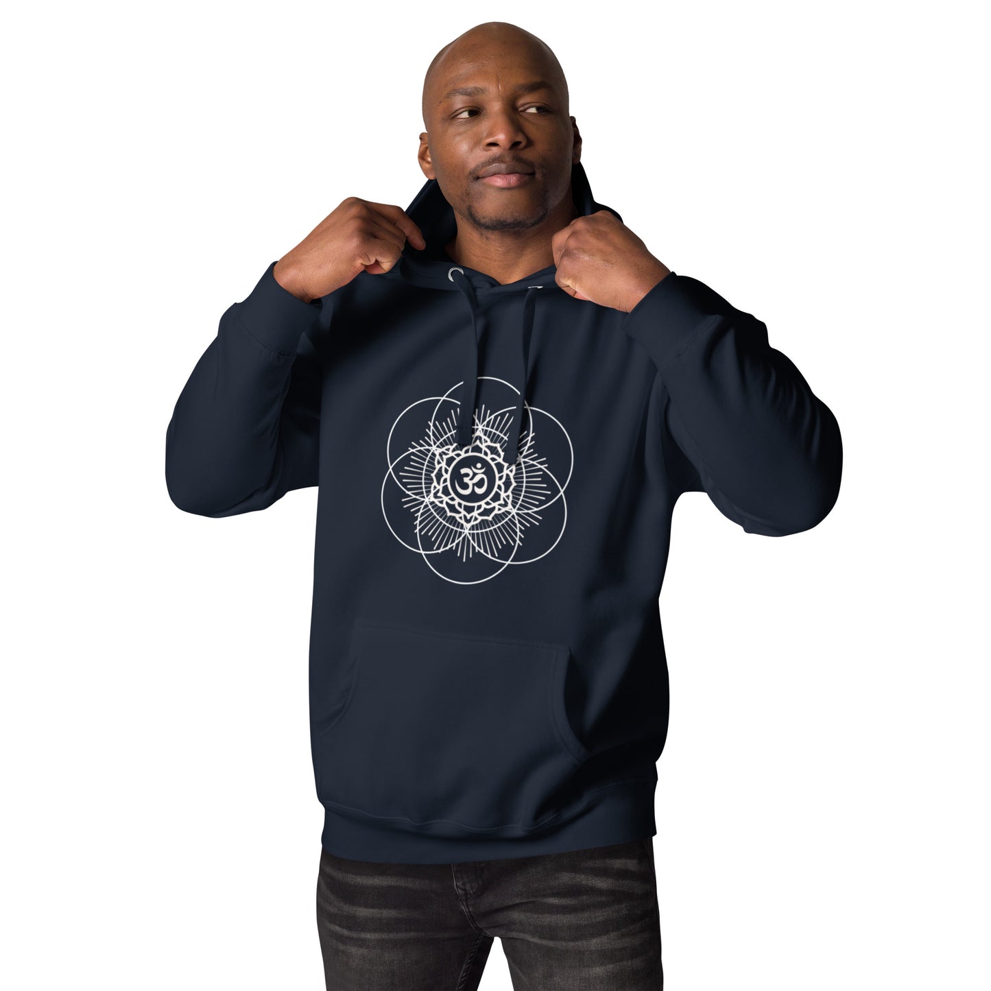Unisex Hoodie: Om Mandala
