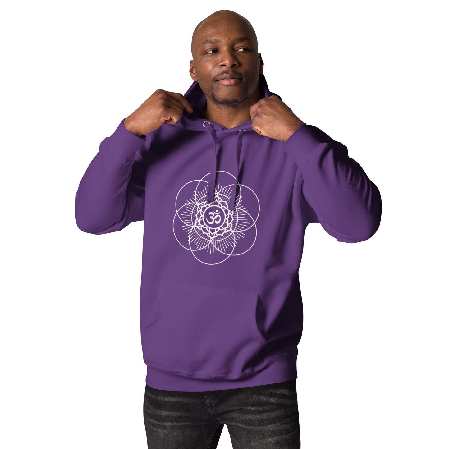 Unisex Hoodie: Om Mandala