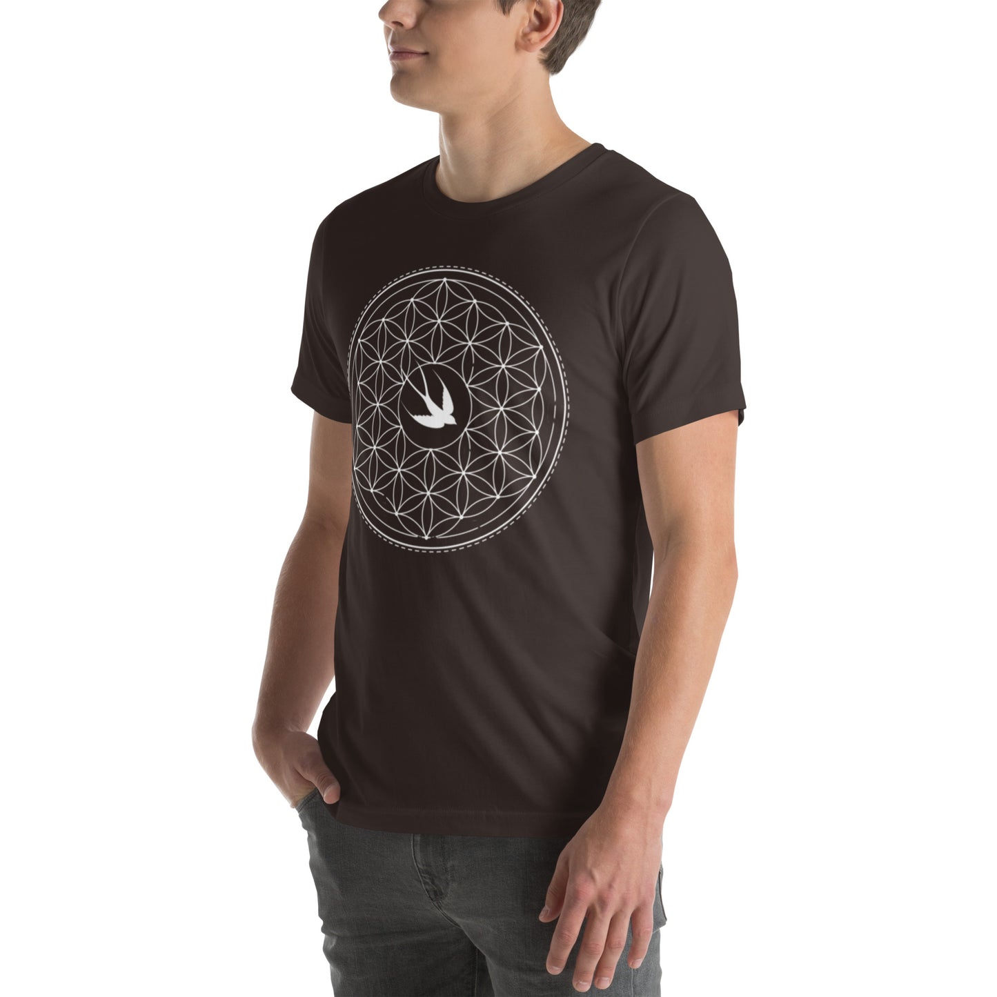 Unisex T-shirt: Freedom Mandala