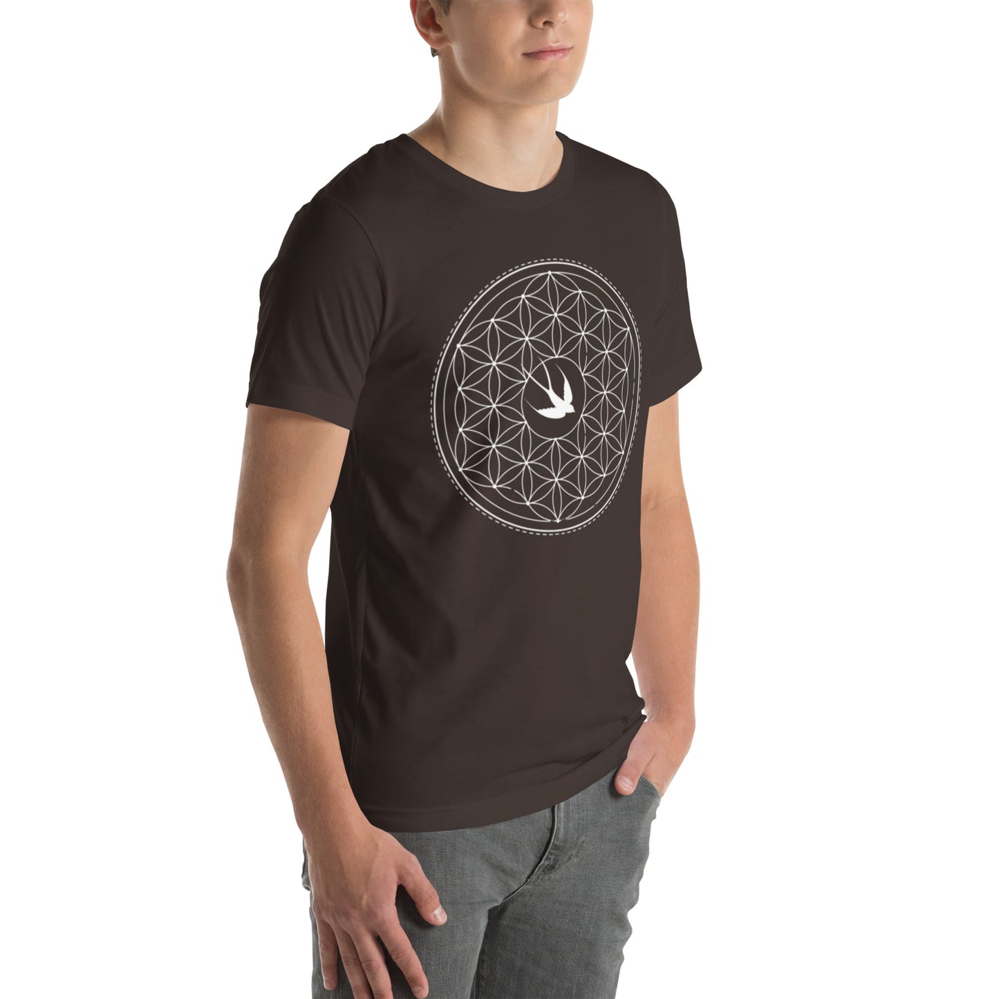 Unisex T-shirt: Freedom Mandala