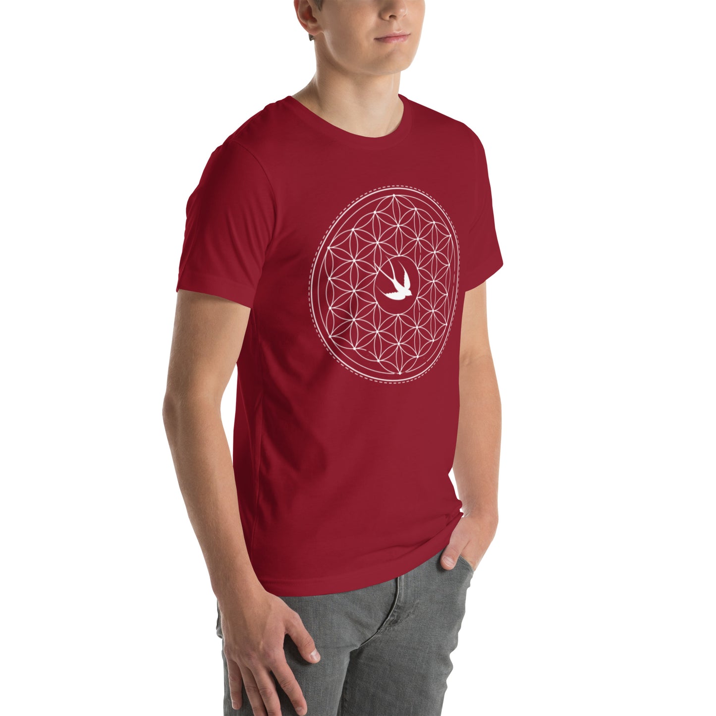 Unisex T-shirt: Freedom Mandala