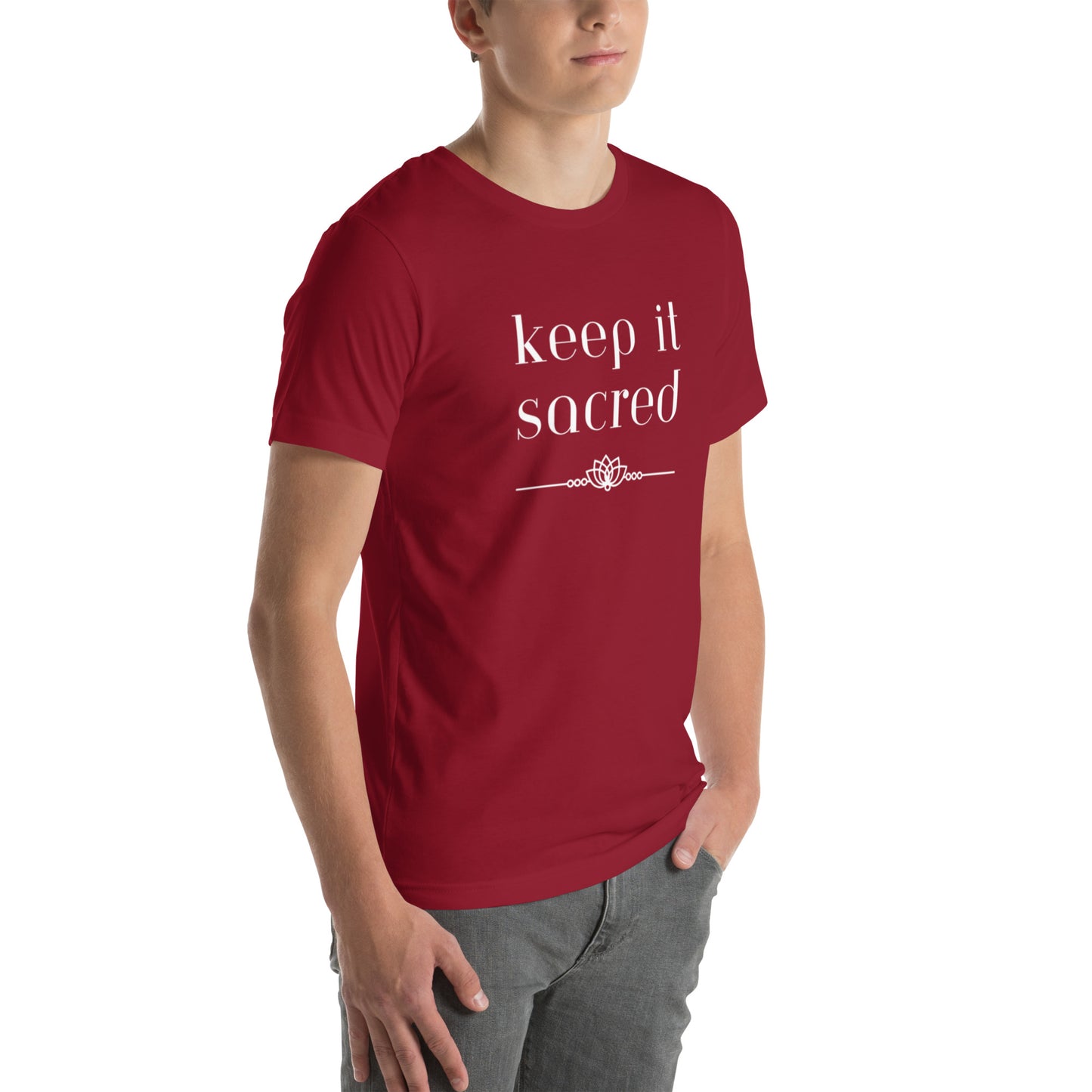 Unisex T-shirt: Keep It Sacred
