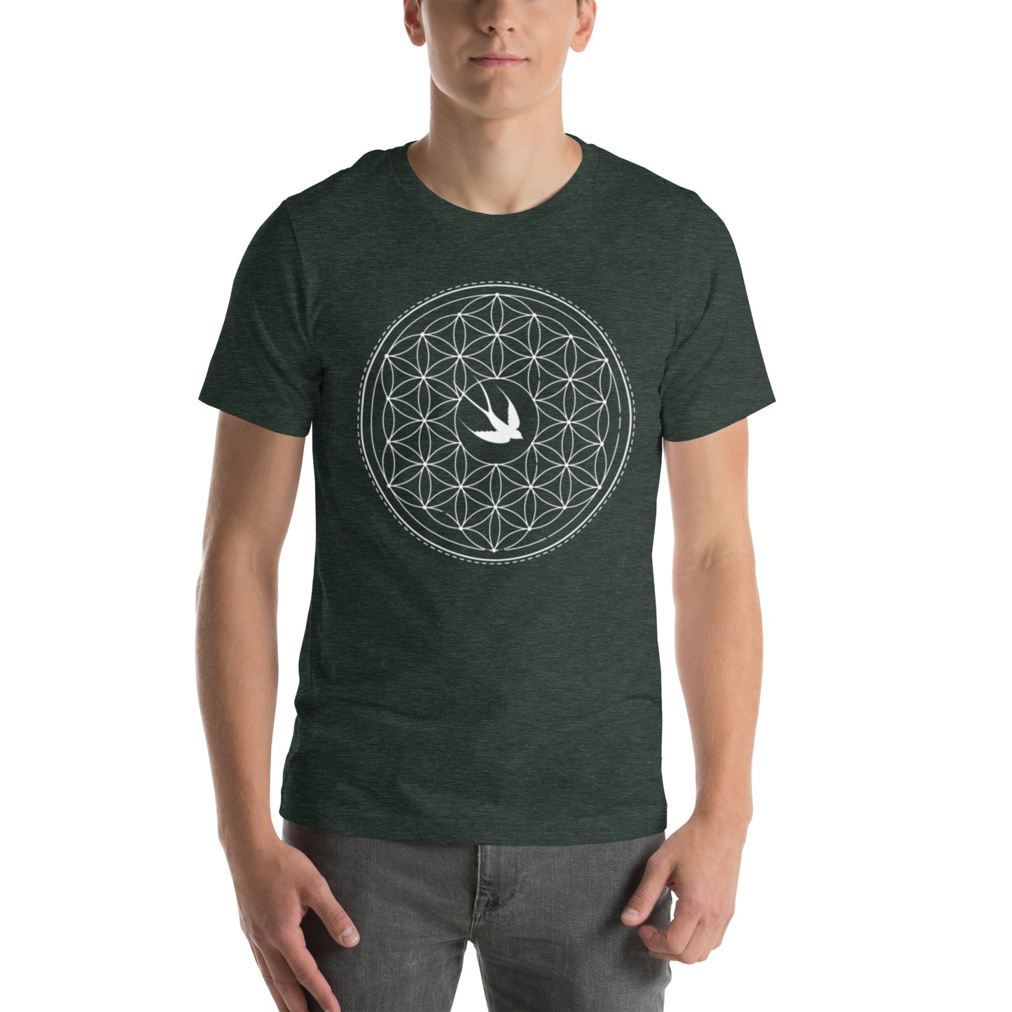 Unisex T-shirt: Freedom Mandala