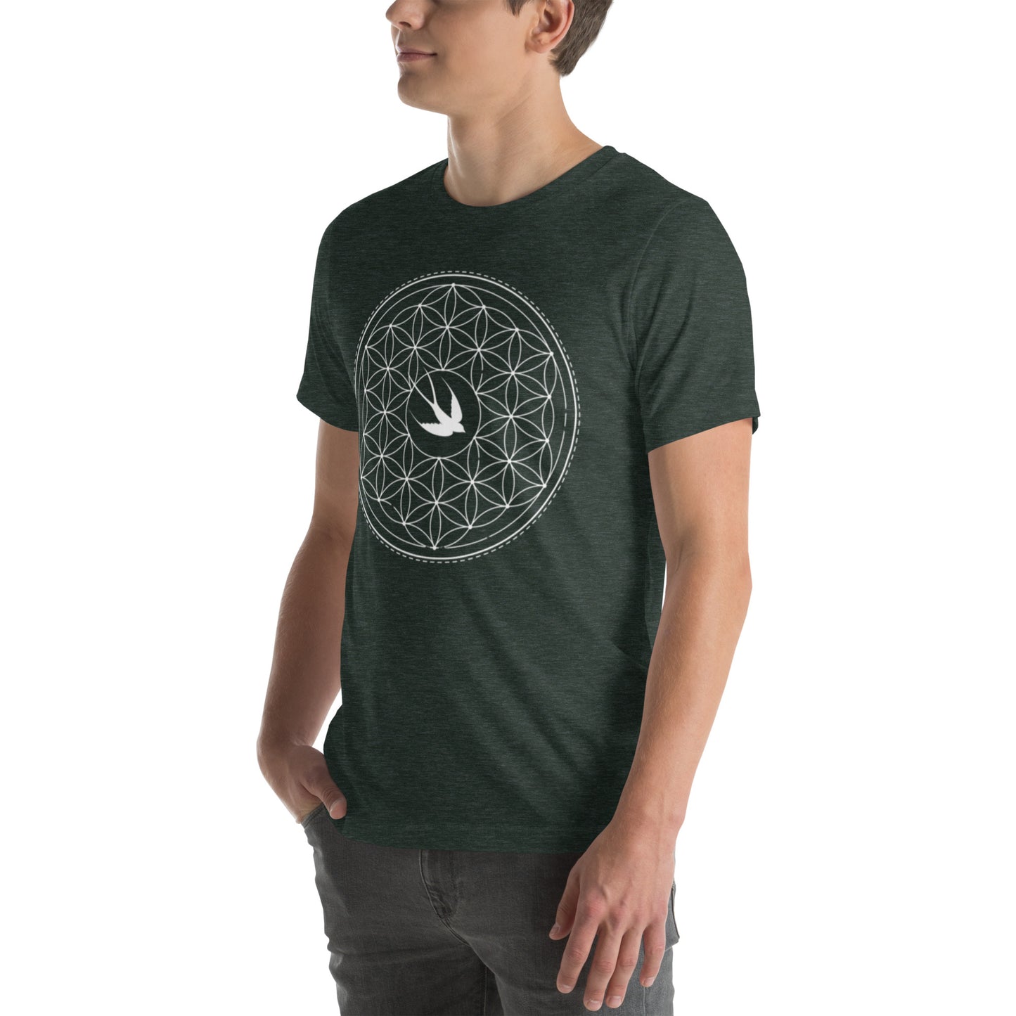 Unisex T-shirt: Freedom Mandala