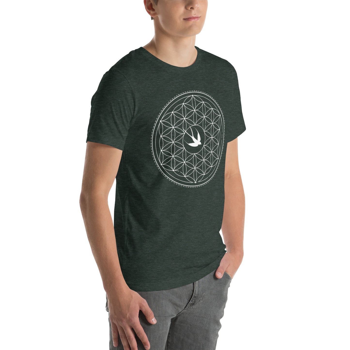 Unisex T-shirt: Freedom Mandala