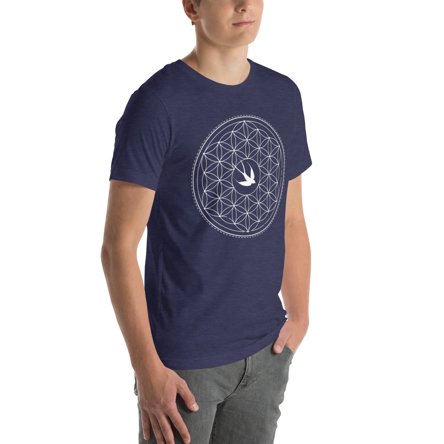 Unisex T-shirt: Freedom Mandala