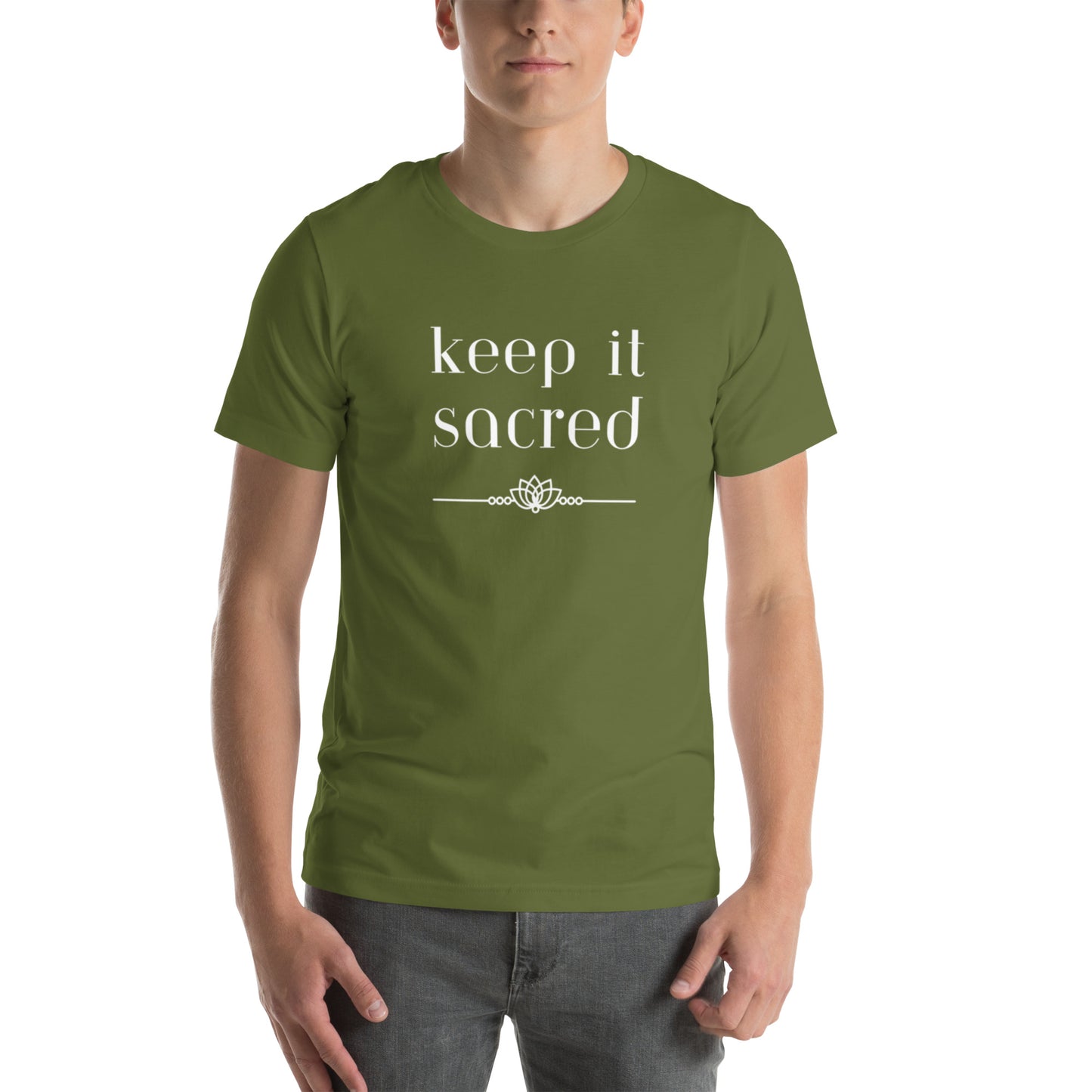 Unisex T-shirt: Keep It Sacred