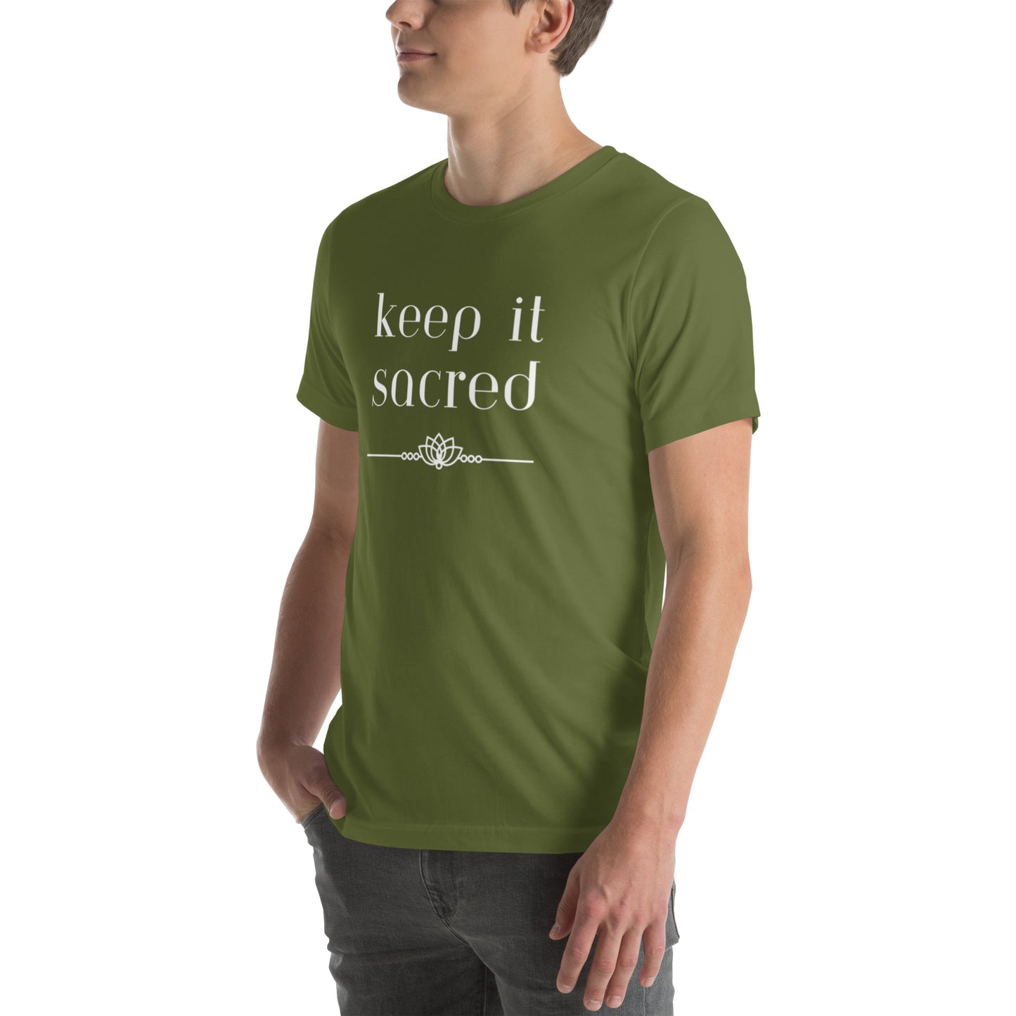 Unisex T-shirt: Keep It Sacred