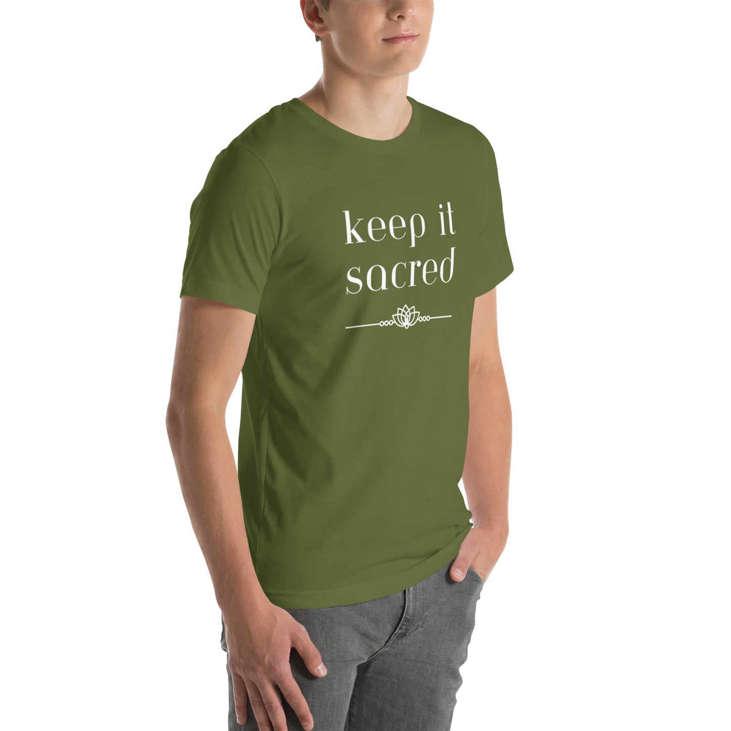 Unisex T-shirt: Keep It Sacred