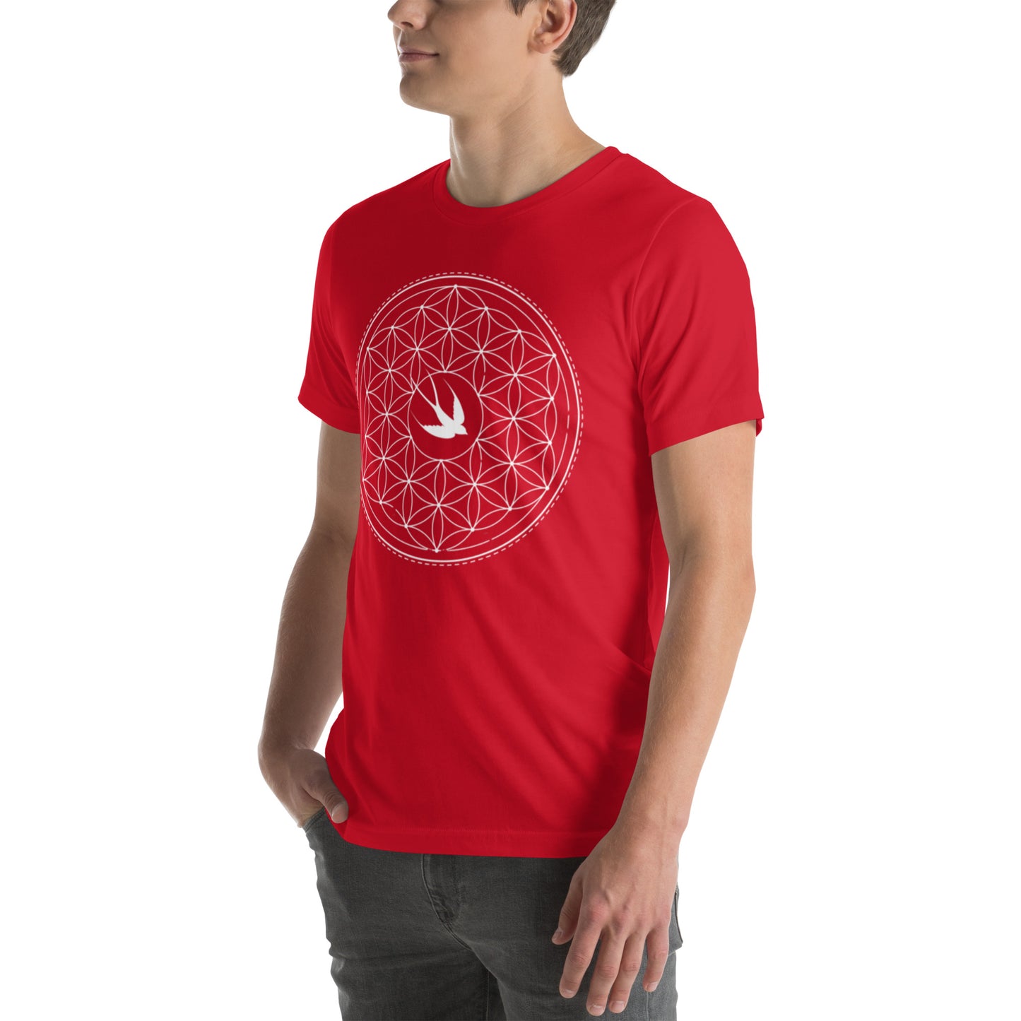 Unisex T-shirt: Freedom Mandala
