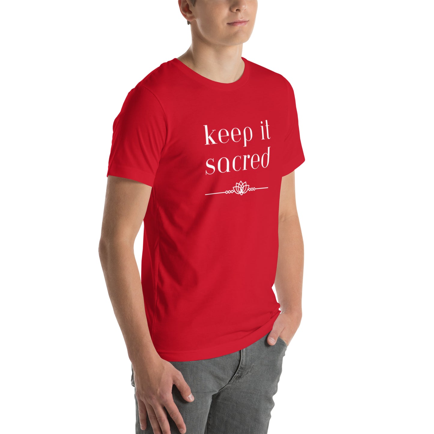 Unisex T-shirt: Keep It Sacred