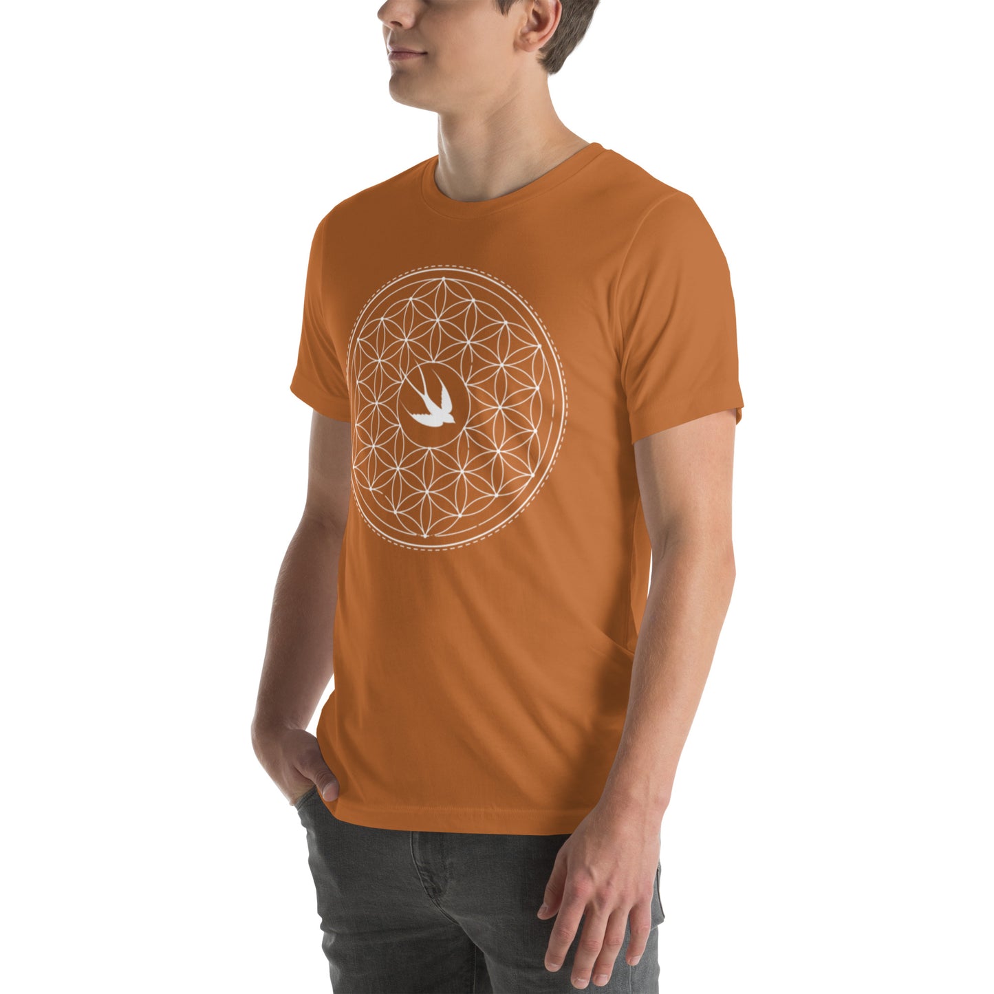 Unisex T-shirt: Freedom Mandala