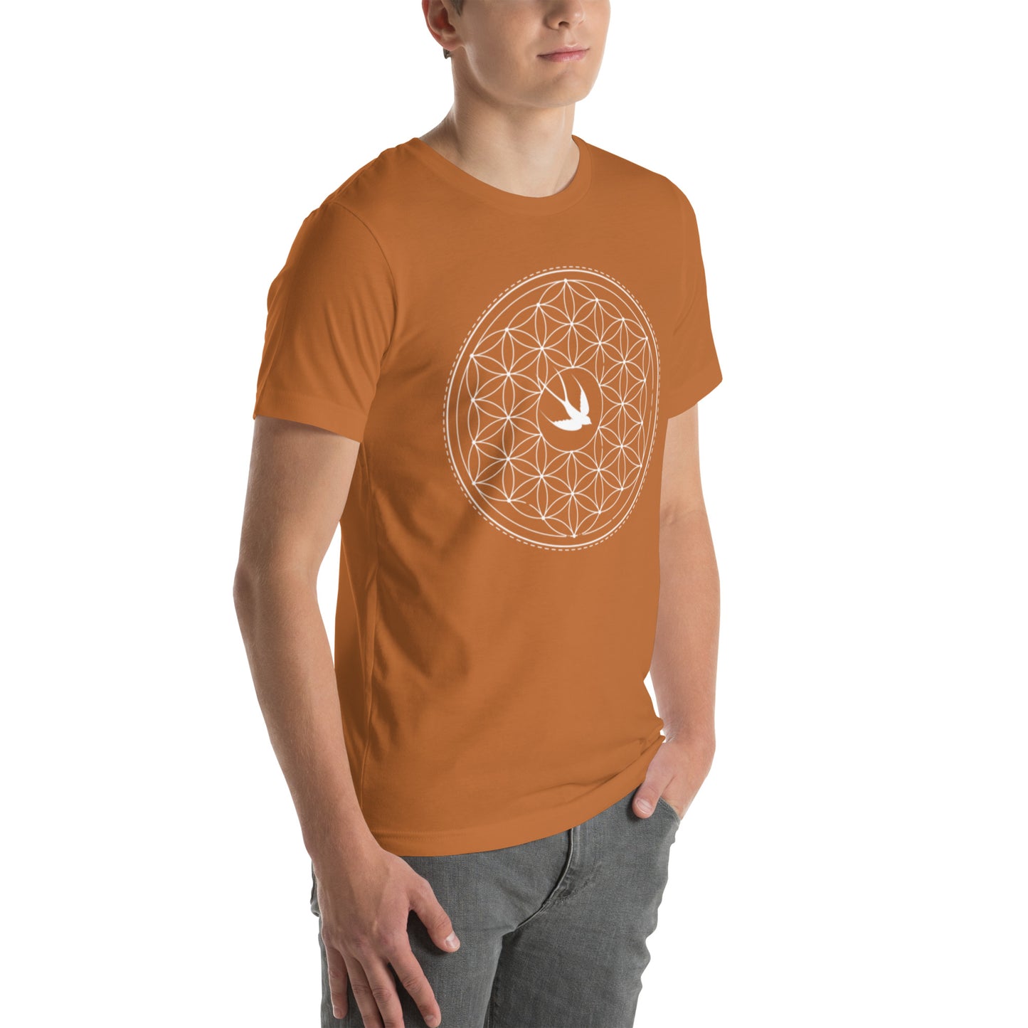 Unisex T-shirt: Freedom Mandala