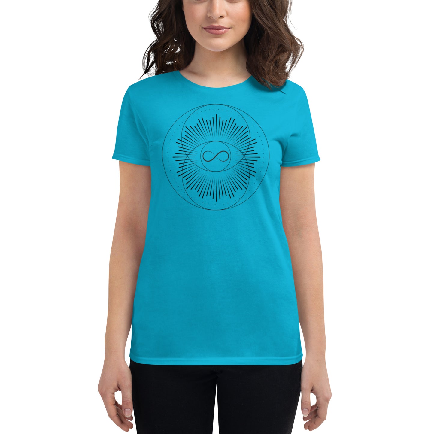 Women's Short Sleeve T-shirt: Communion Mandala