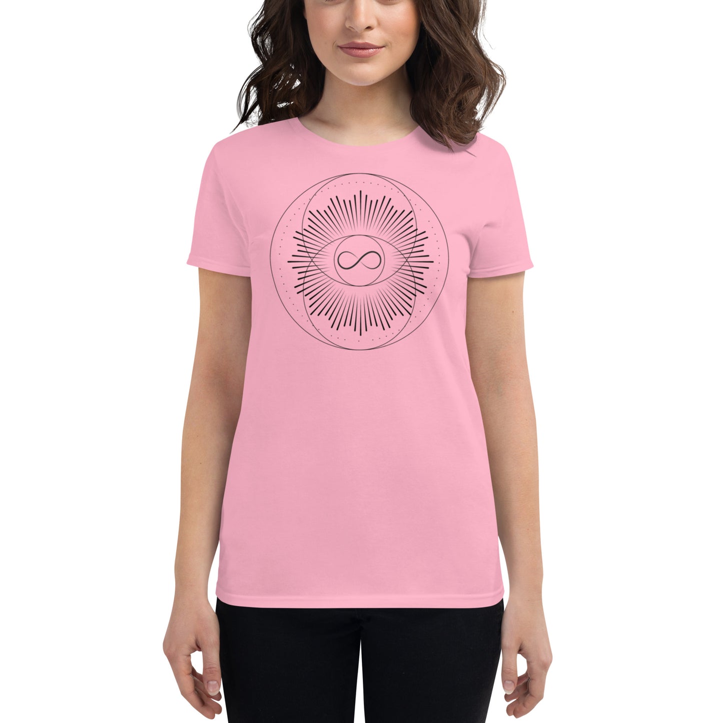 Women's Short Sleeve T-shirt: Communion Mandala