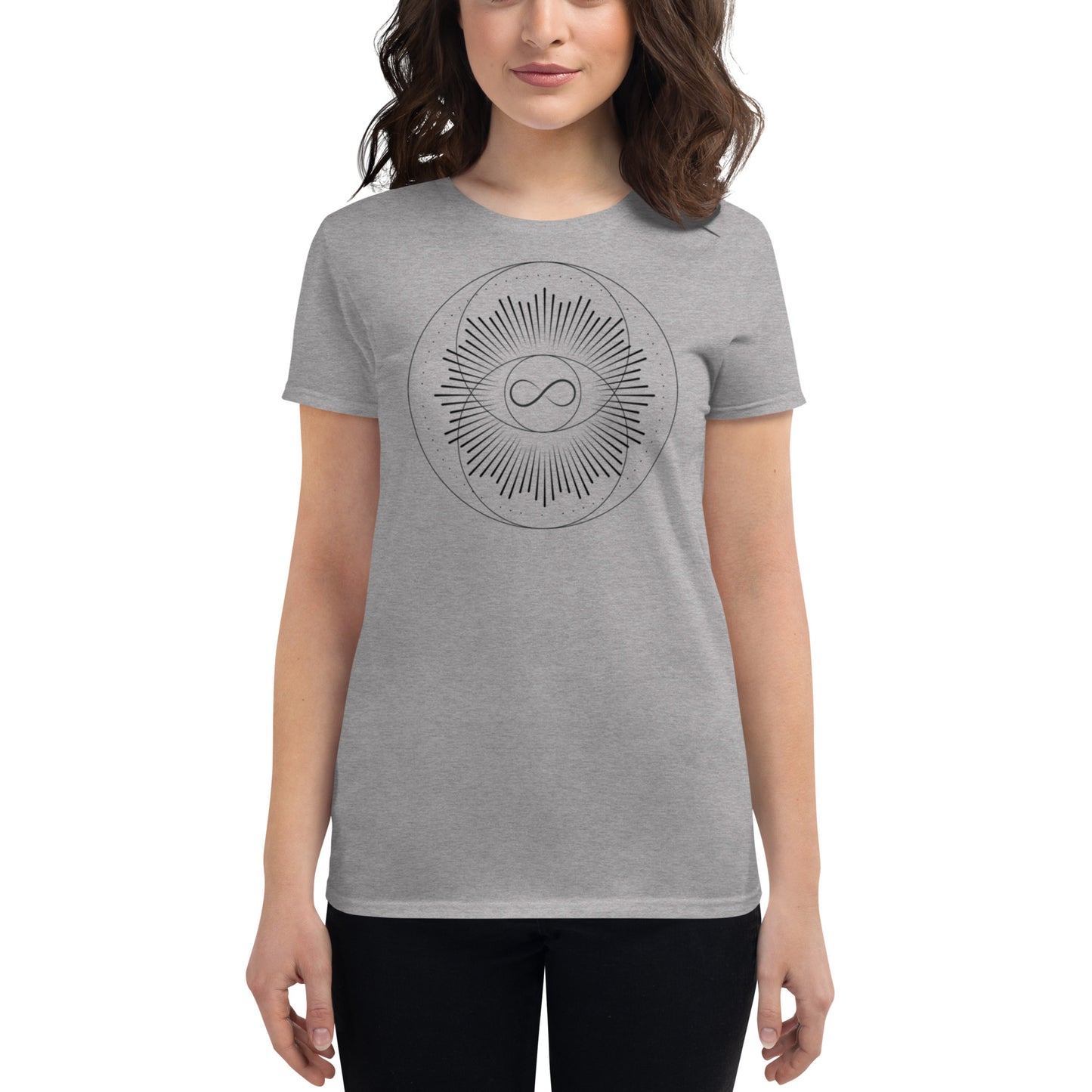 Women's Short Sleeve T-shirt: Communion Mandala