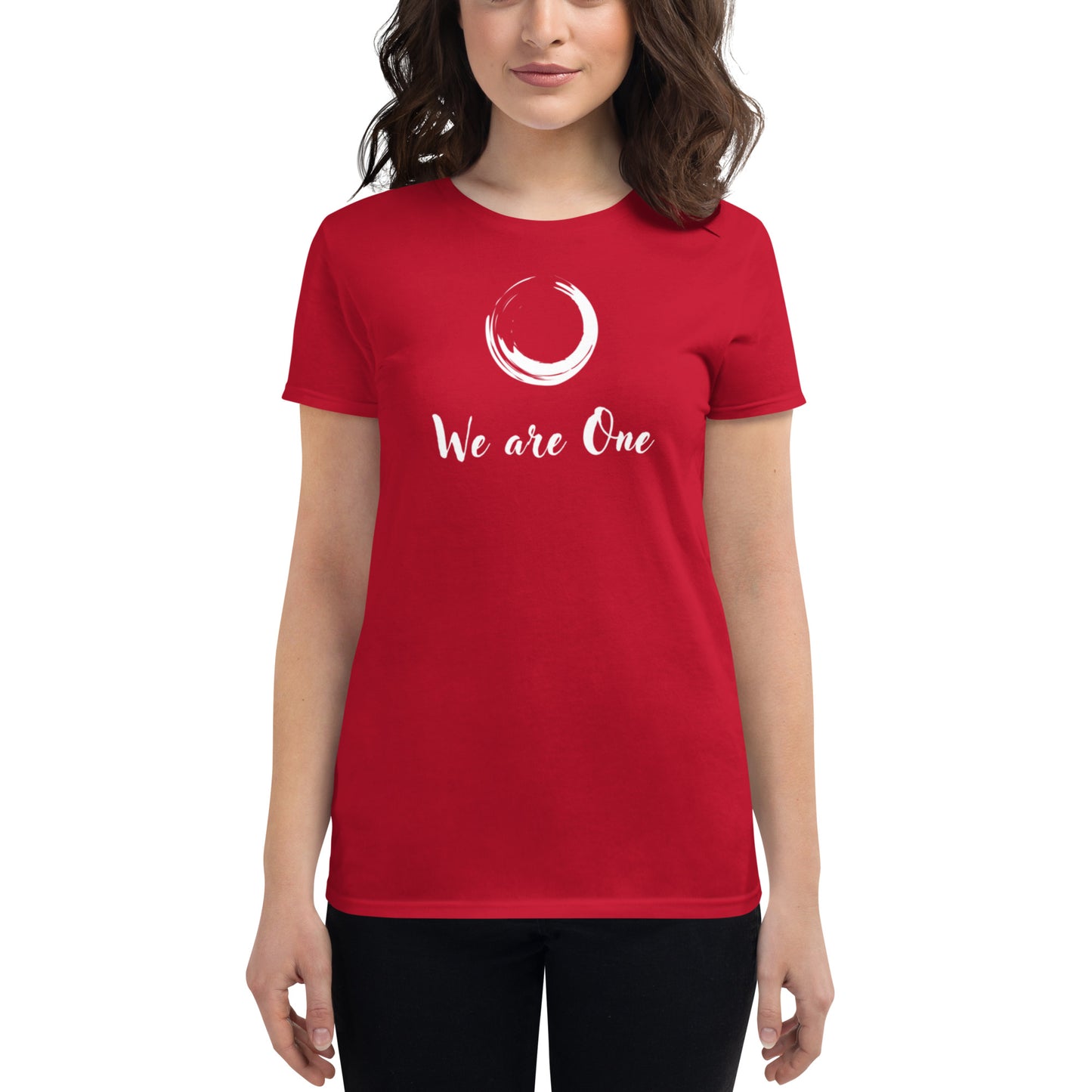 Women's Short Sleeve T-shirt: We Are One