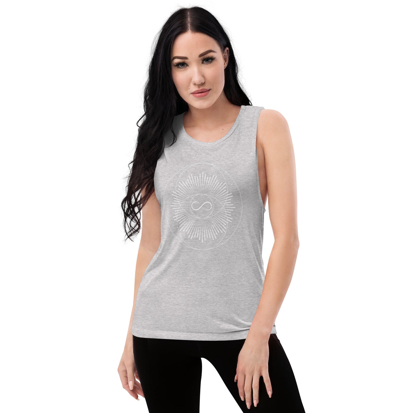 Ladies’ Muscle Tank: Communion Mandala