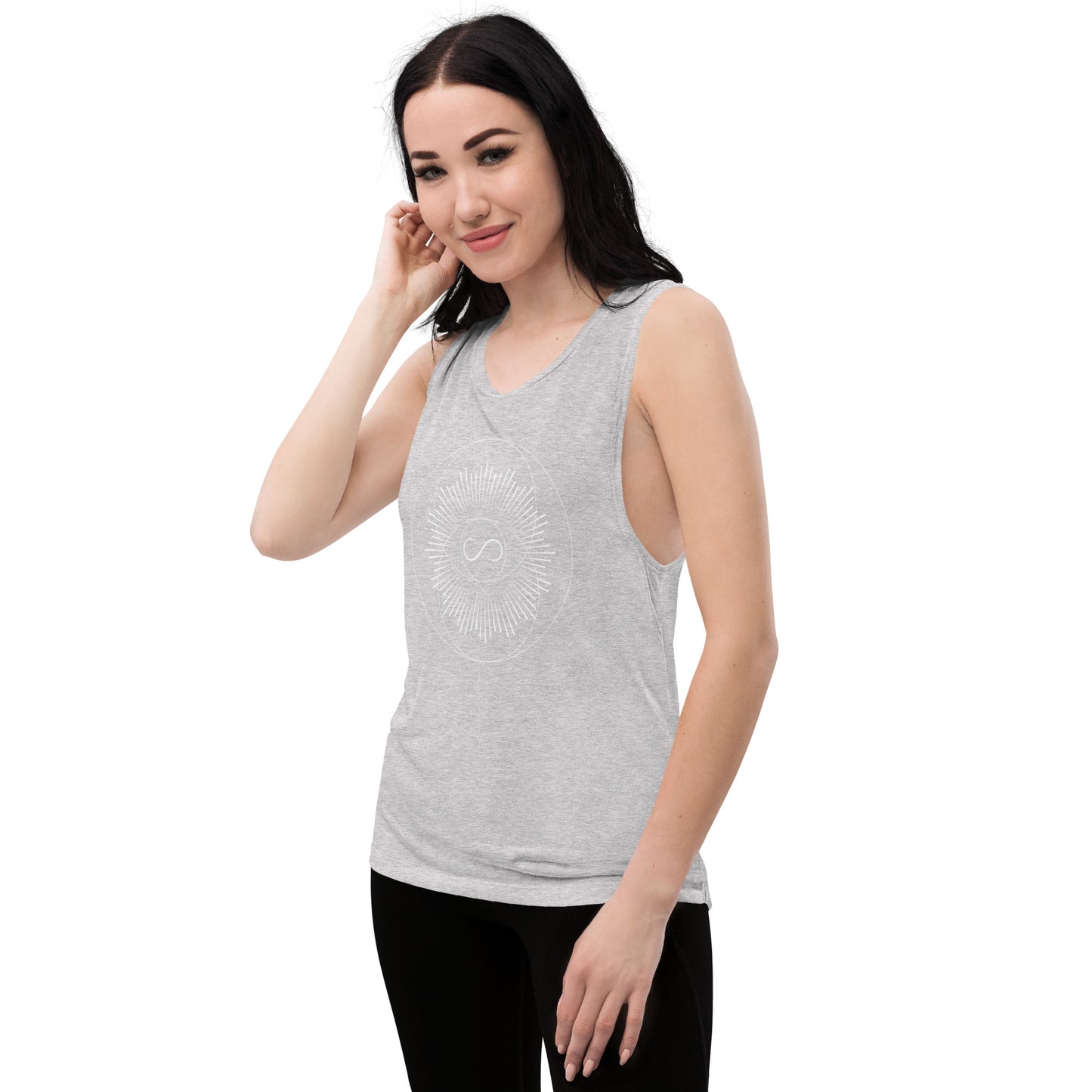 Ladies’ Muscle Tank: Communion Mandala