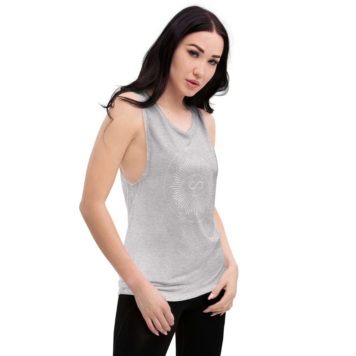 Ladies’ Muscle Tank: Communion Mandala