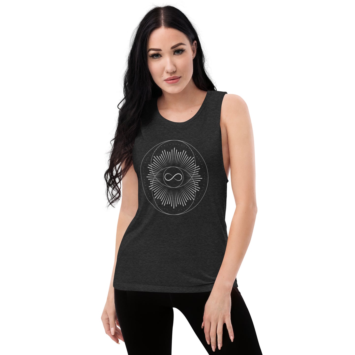 Ladies’ Muscle Tank: Communion Mandala
