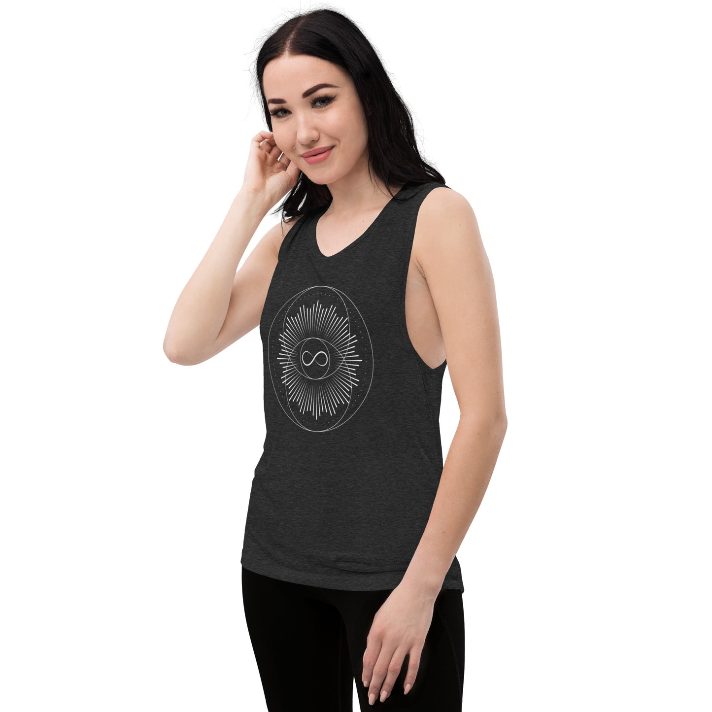 Ladies’ Muscle Tank: Communion Mandala