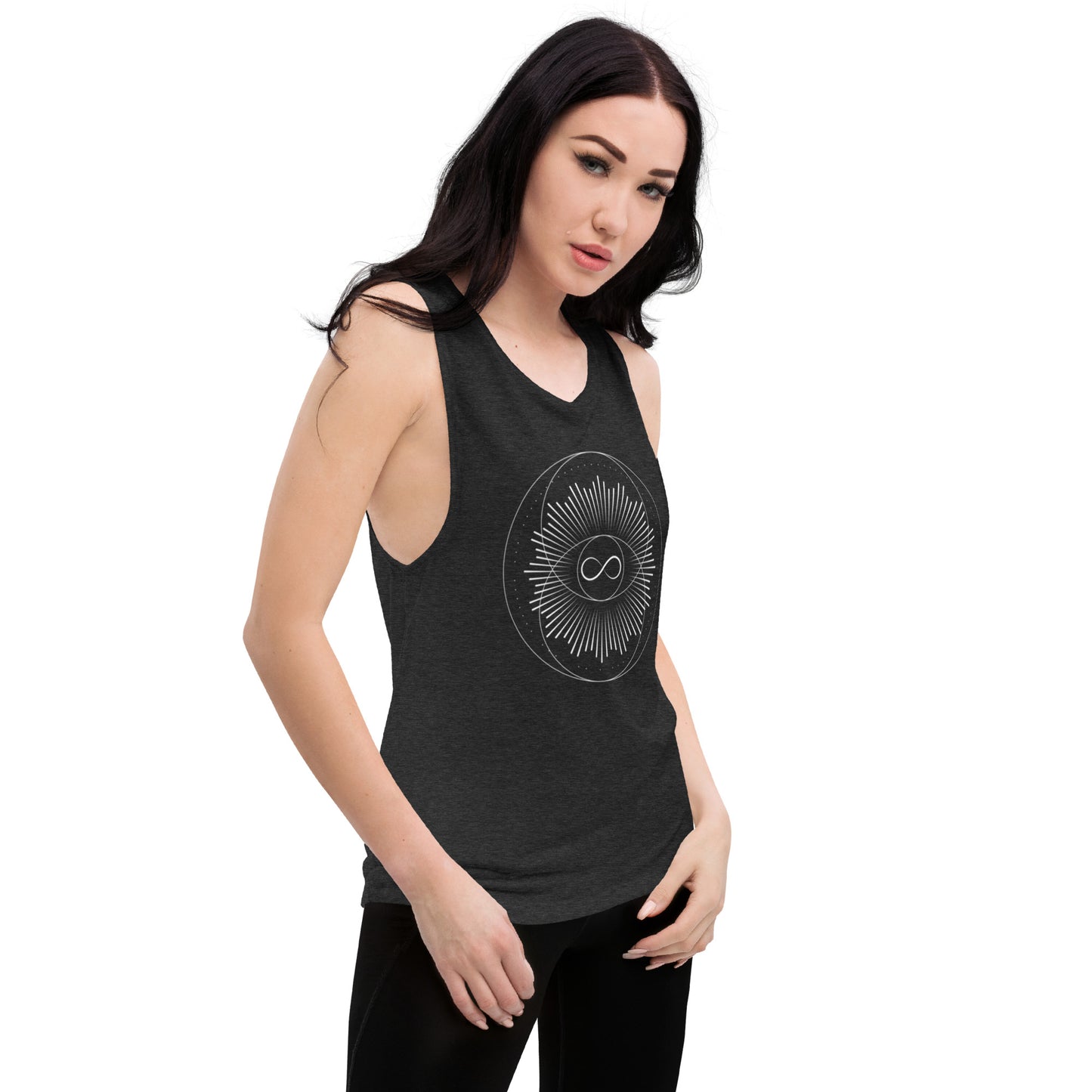 Ladies’ Muscle Tank: Communion Mandala