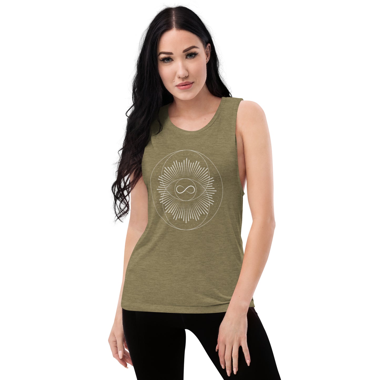 Ladies’ Muscle Tank: Communion Mandala