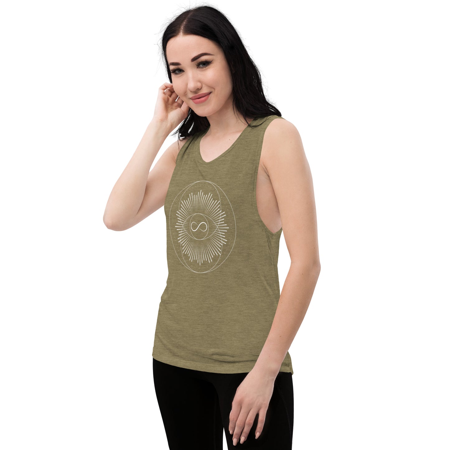 Ladies’ Muscle Tank: Communion Mandala