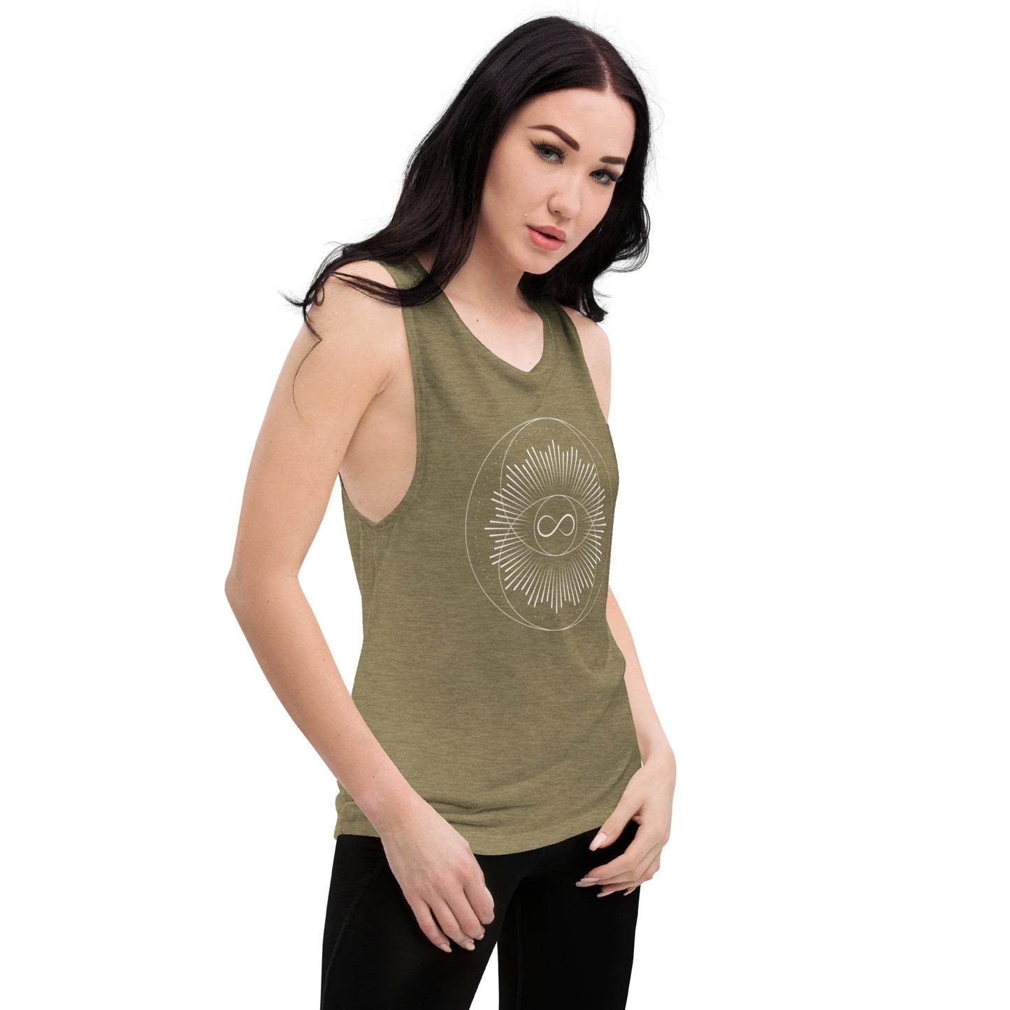 Ladies’ Muscle Tank: Communion Mandala