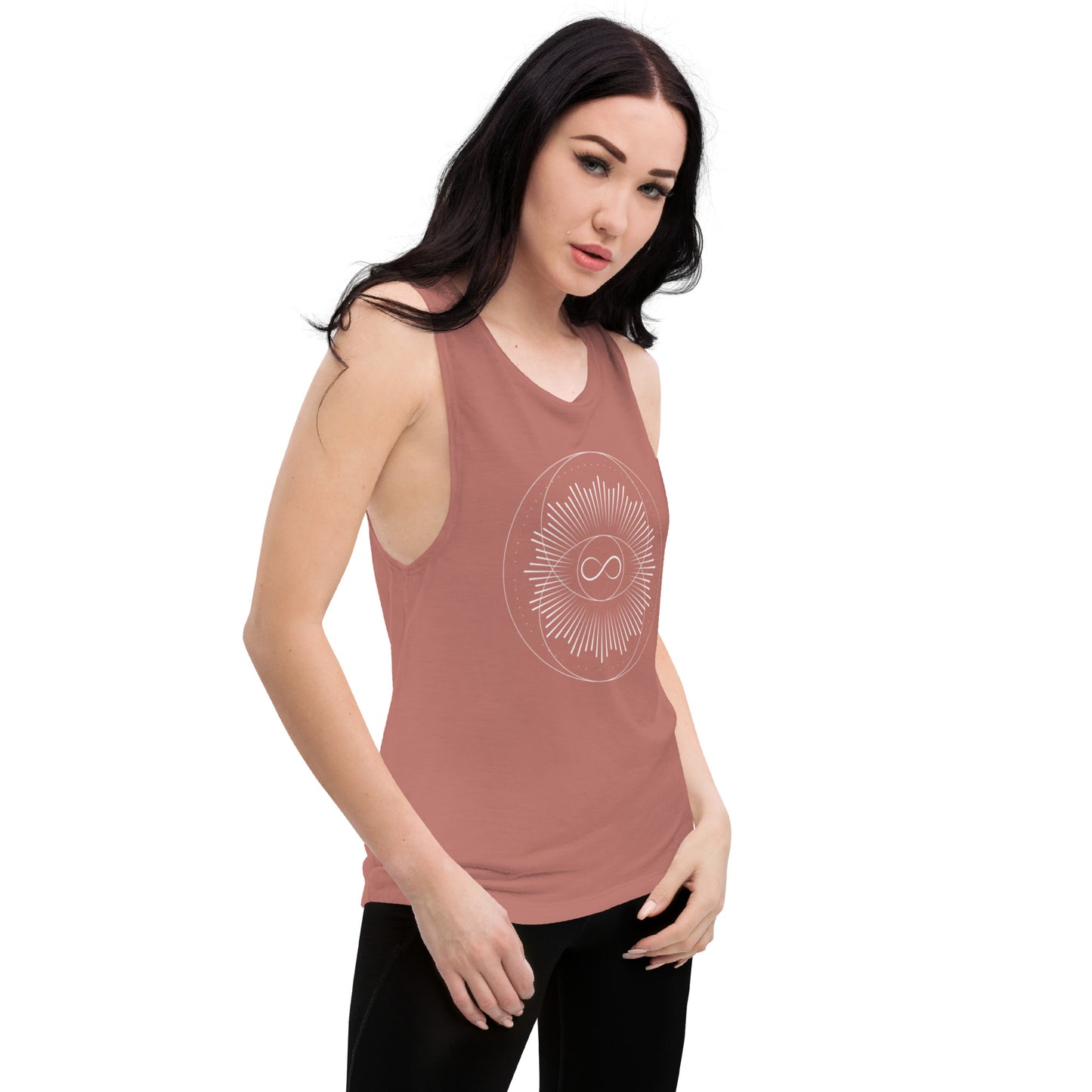 Ladies’ Muscle Tank: Communion Mandala