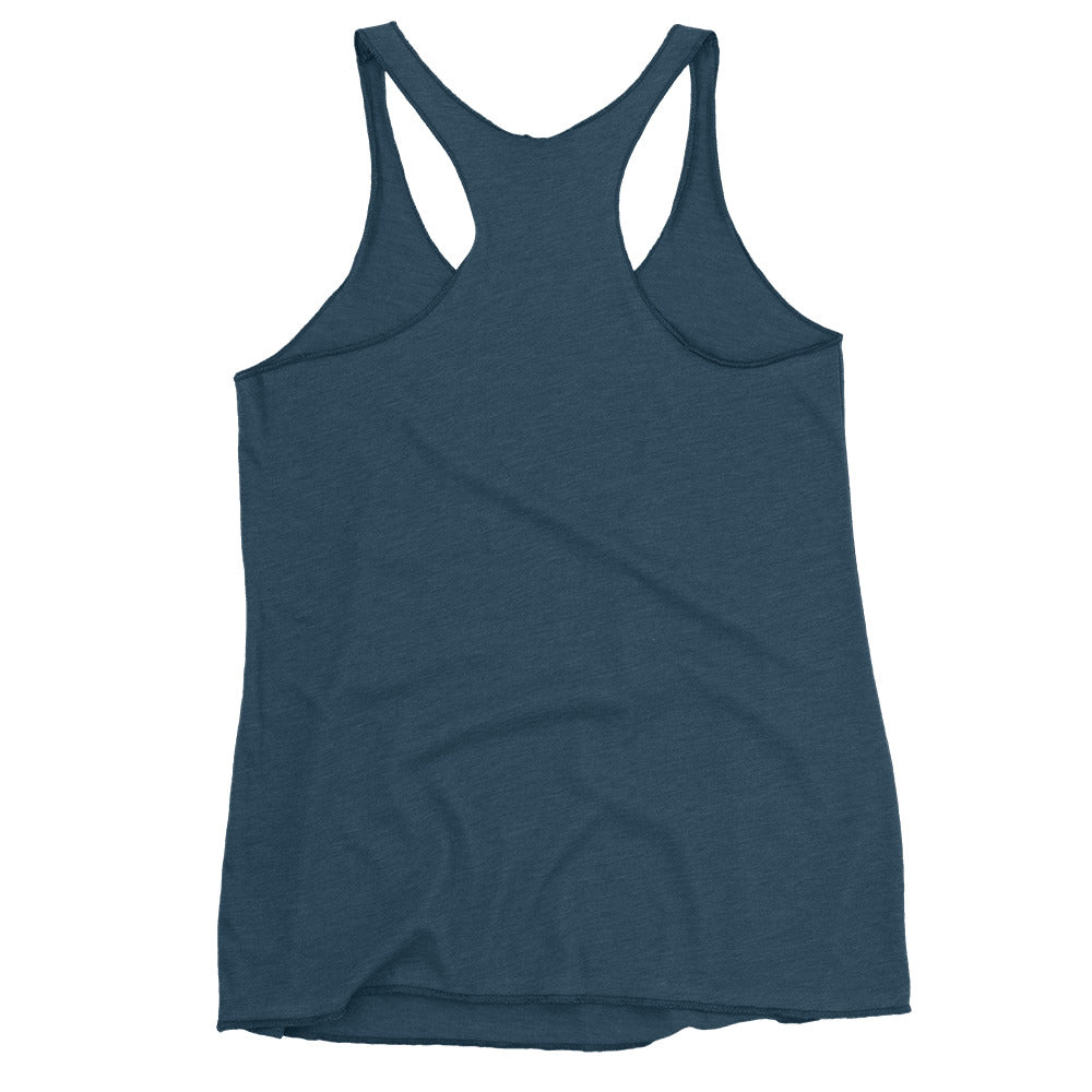 Women's Racerback Tank: Buddha in the House