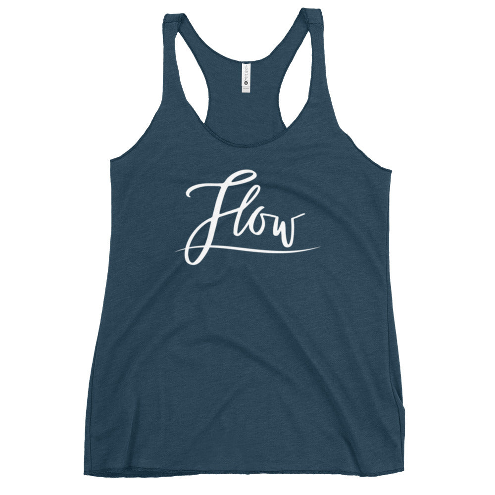 Women's Racerback Tank: Flow
