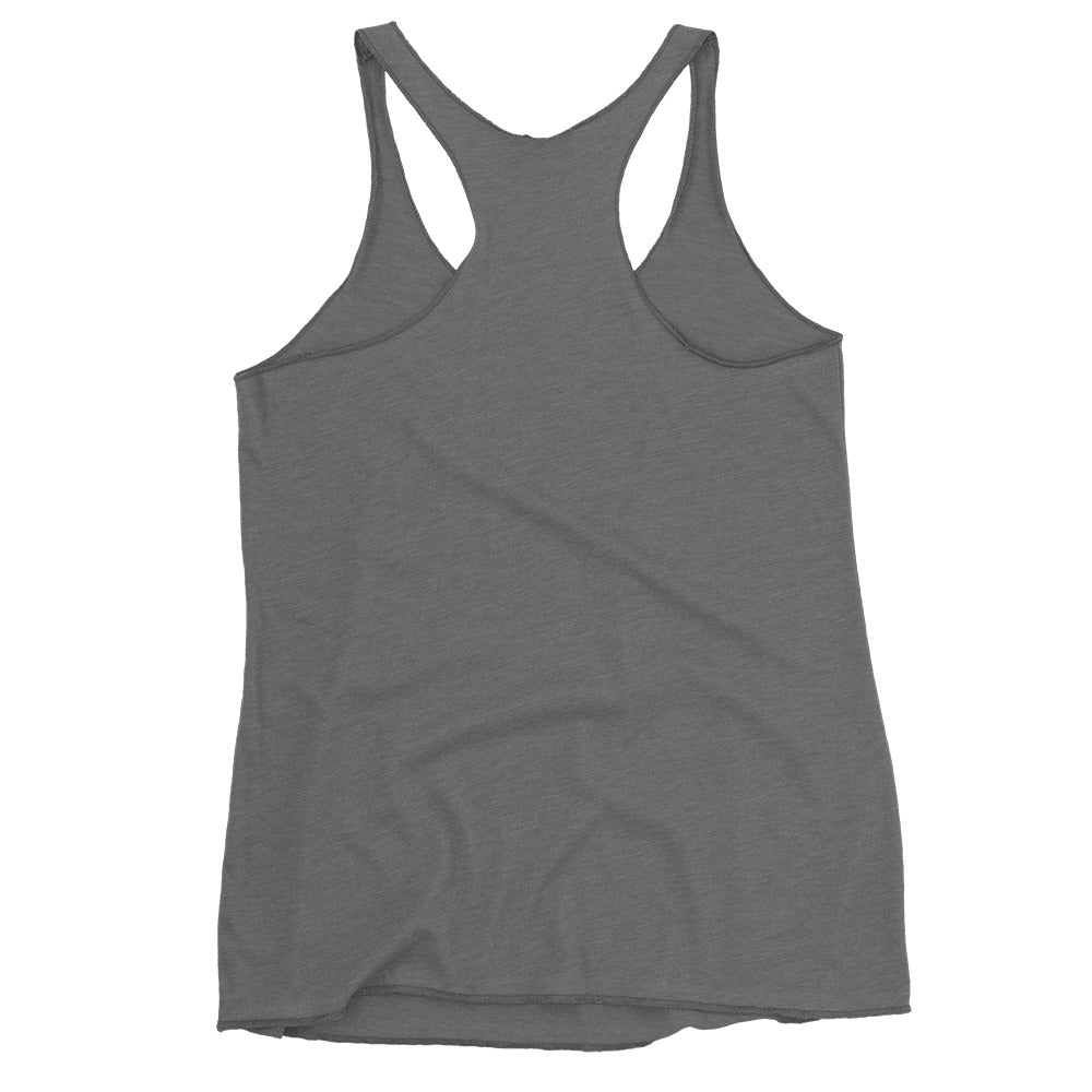 Women's Racerback Tank: Buddha in the House