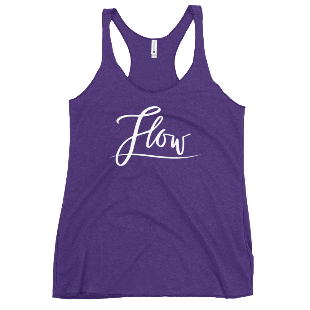 Women's Racerback Tank: Flow