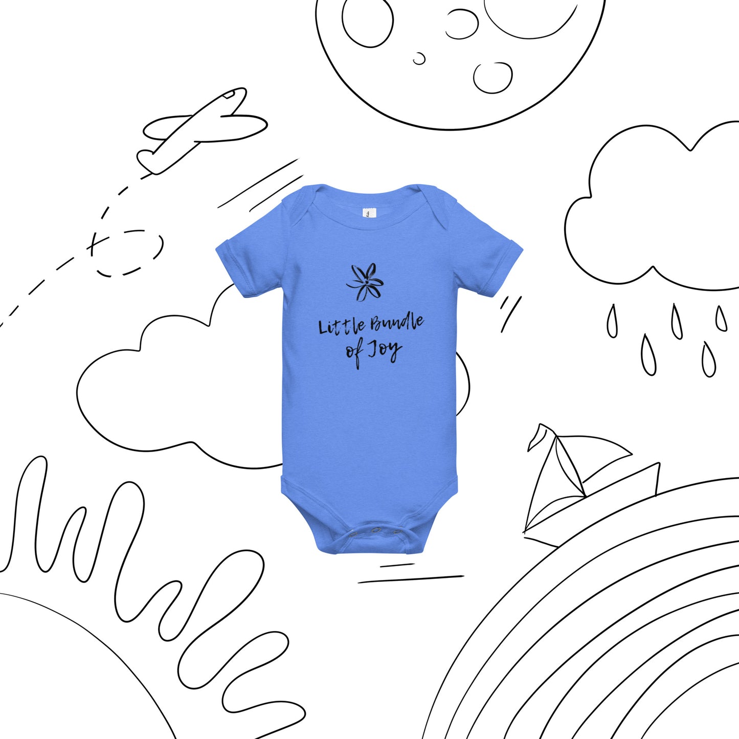 Baby Short Sleeve One Piece: Little Bundle of Joy