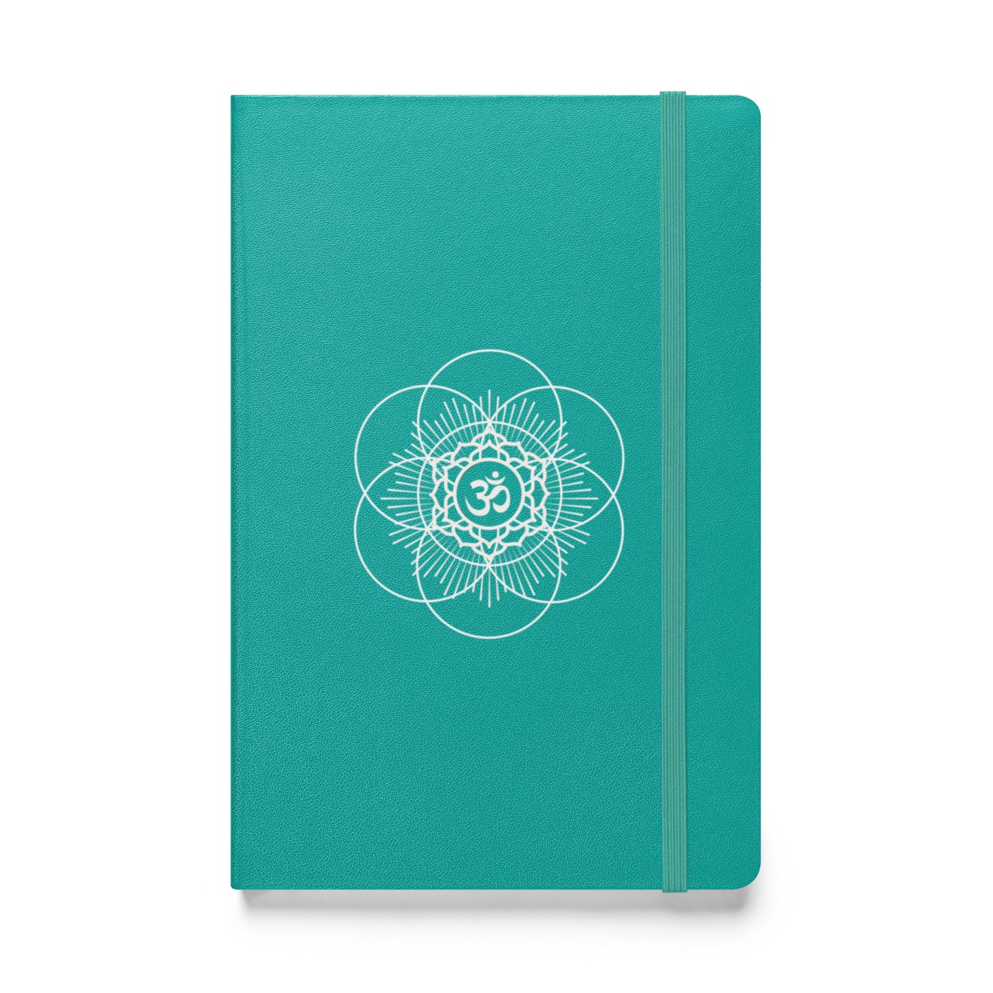 Hardcover Bound Notebook: Om Mandala