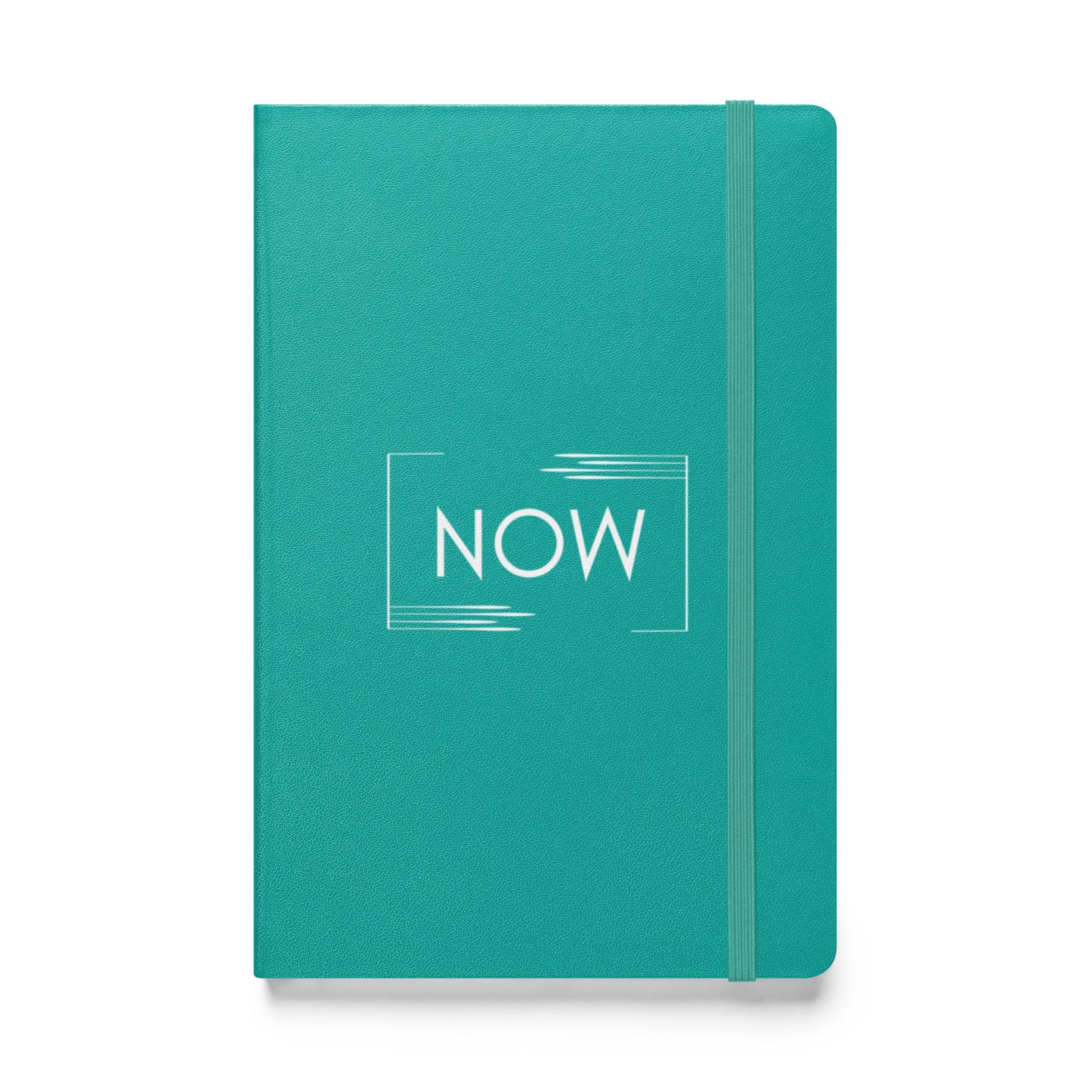 Hardcover Bound Notebook: Now