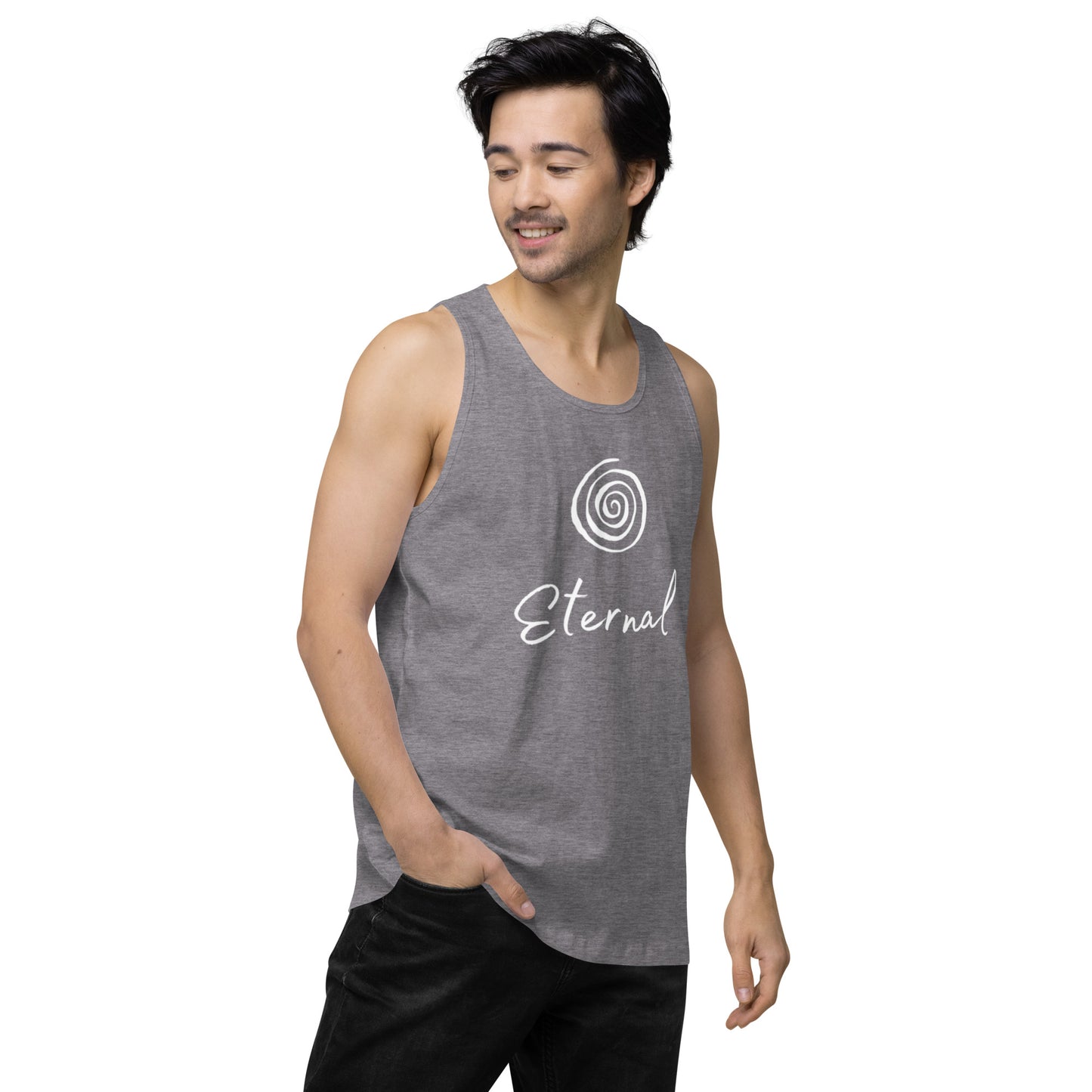 Men’s Premium Tank Top: Eternal