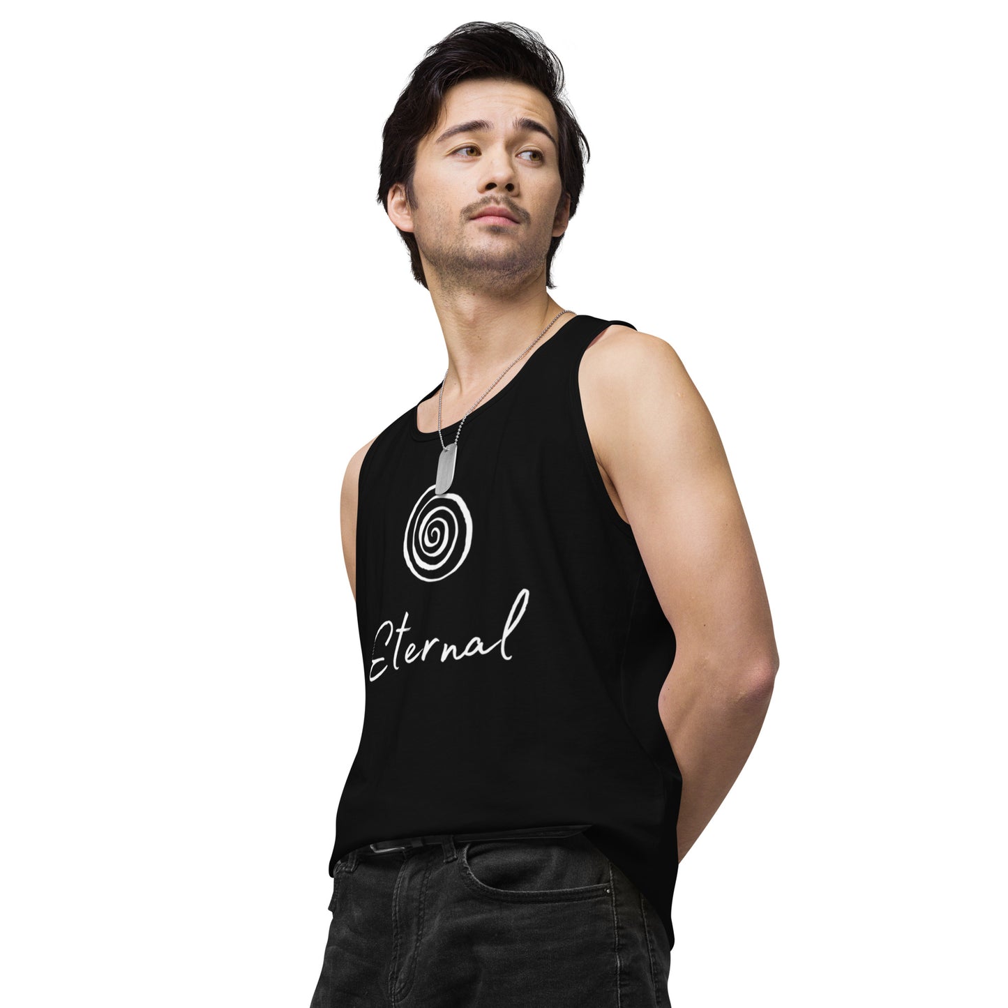 Men’s Premium Tank Top: Eternal